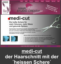 medi-cut der Haarschnitt mit der ´heissen Schere`