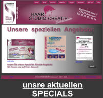 unsre aktuellen SPECIALS